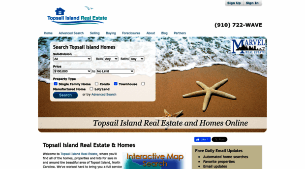 topsailislandrealestate.com