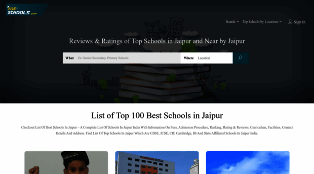 topschoolsjaipur.com