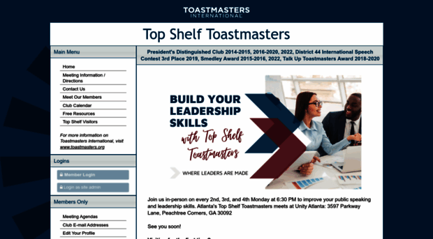 topshelf.toastmastersclubs.org