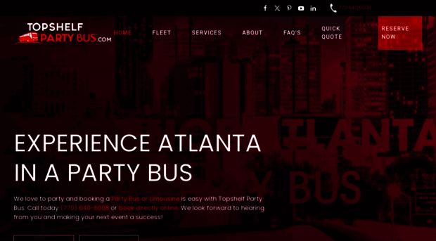 topshelfpartybus.com