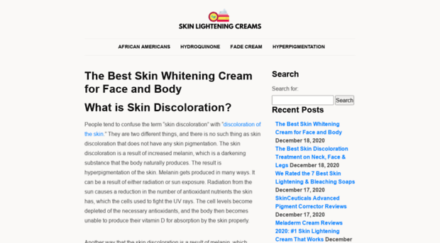 topskinlighteningcreams.org