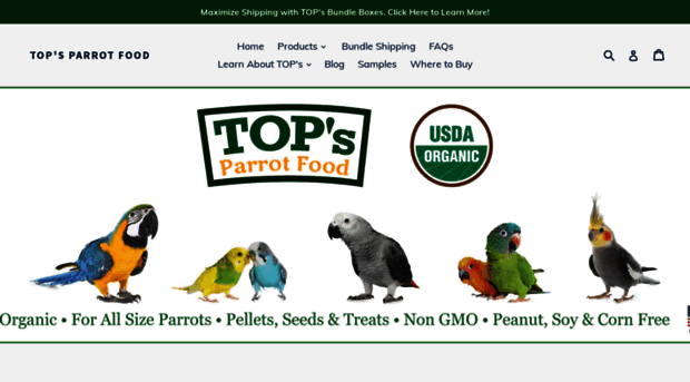 topsparrotfood.com