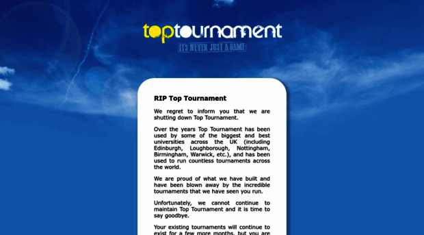 toptournament.co.uk