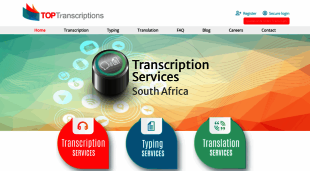 toptranscriptions.co.za