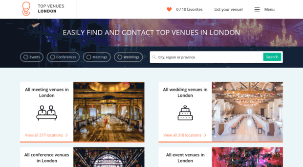 topvenues-london.co.uk