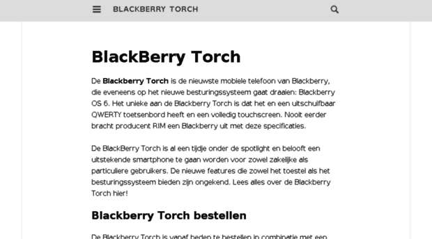 torchblackberry.nl