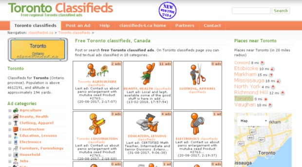 toronto.classifieds4.ca