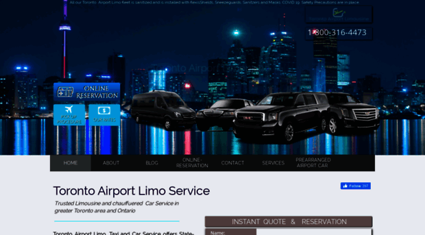 torontoairportlimousine.ca