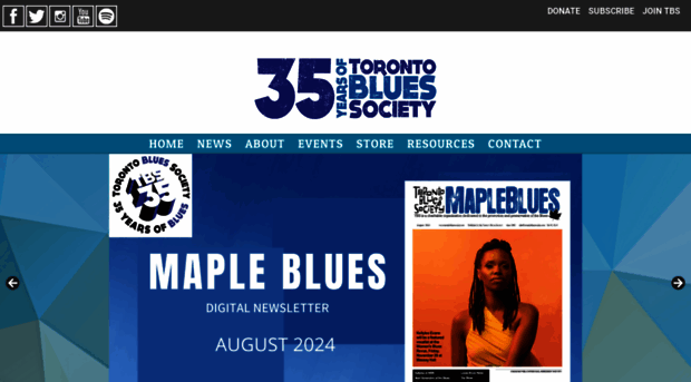 torontobluessociety.com