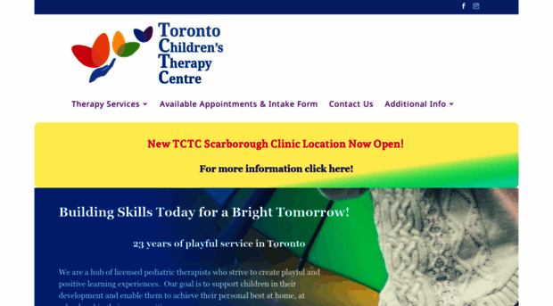 torontochildrenstherapycentre.ca