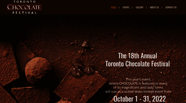 torontochocolatefestival.com