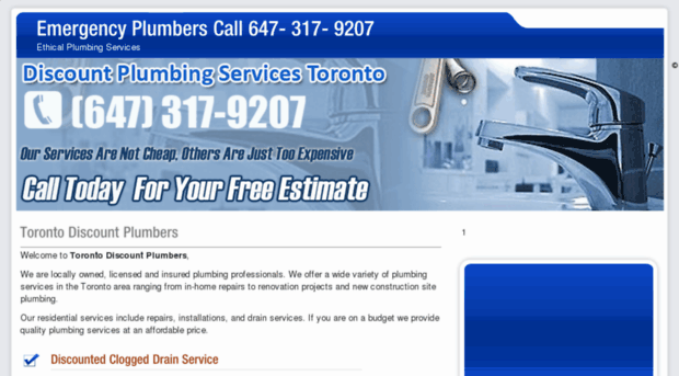 torontodiscountplumbers.com