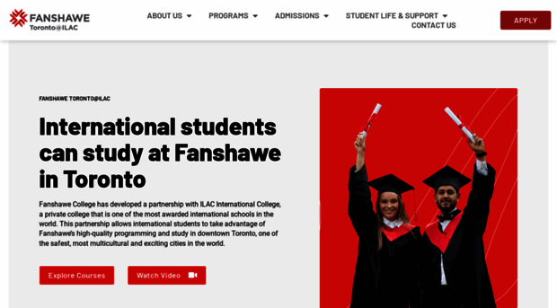 torontofanshawe.ca