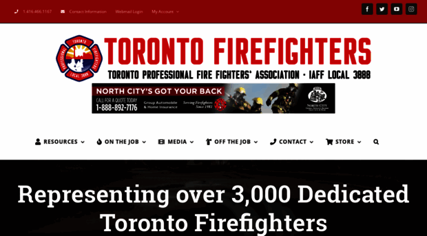 torontofirefighters.org