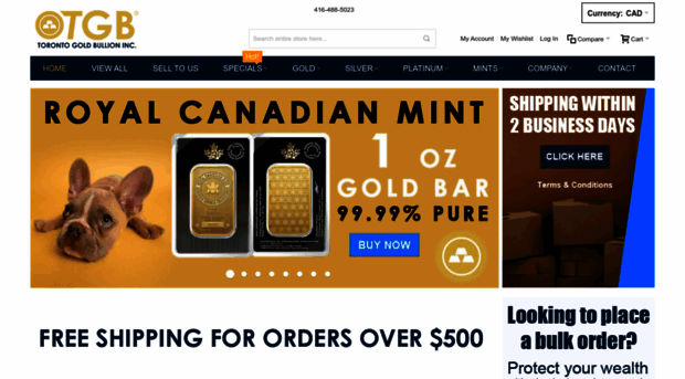 torontogoldbullion.com