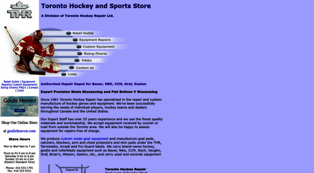 torontohockeyrepair.com