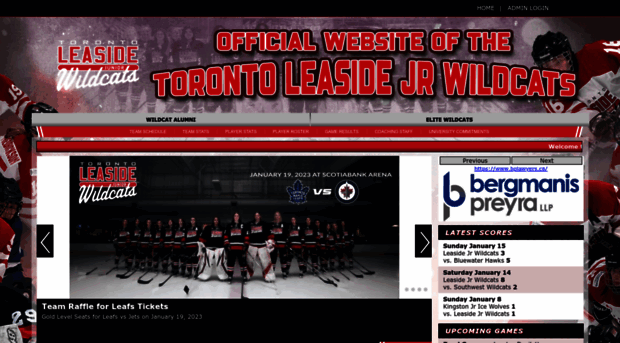 torontoleasidejrwildcats.ca