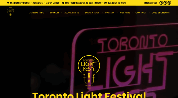 torontolightfest.com