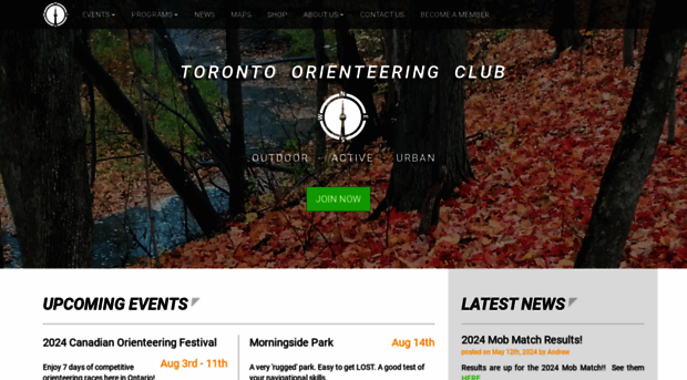 torontoorienteering.com