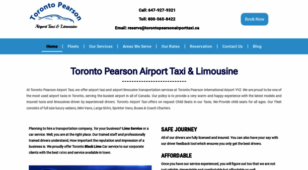 torontopearsonairporttaxi.ca