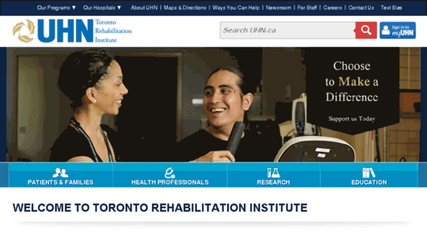 torontorehab.com