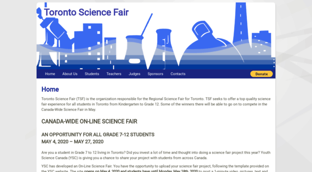 torontosciencefair.ca