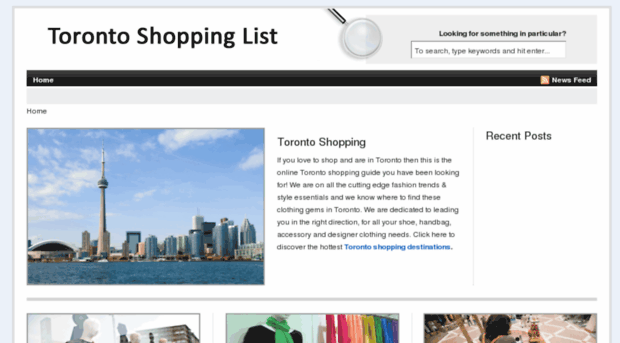 torontoshoppinglist.com