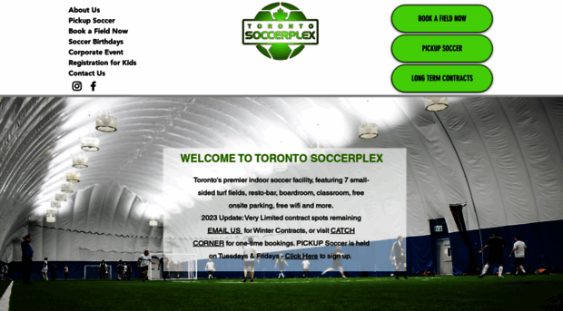 torontosoccerplex.com