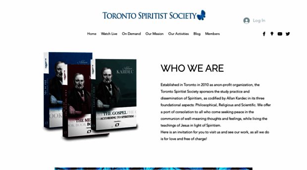 torontospiritistsociety.org