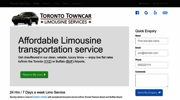 torontotowncar.com