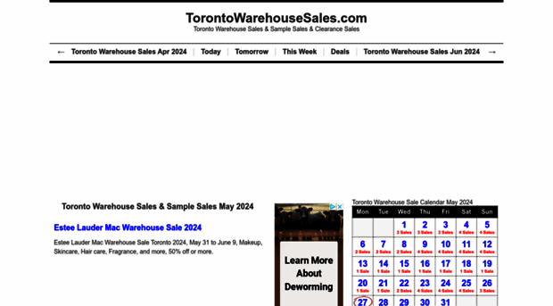 torontowarehousesales.com