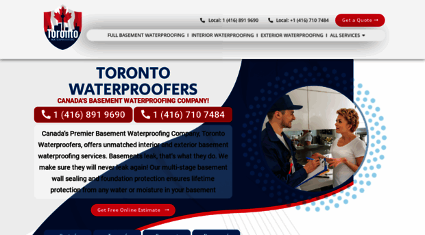 torontowaterproofers.com