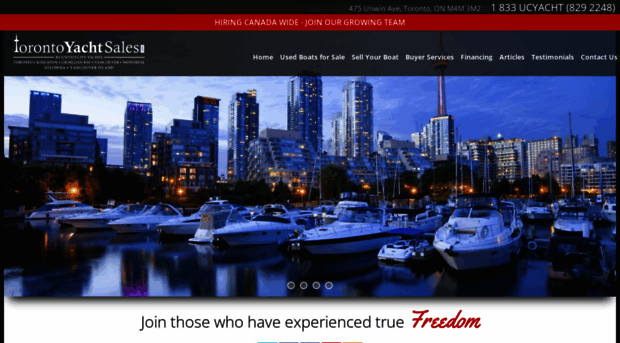 torontoyachtsales.com