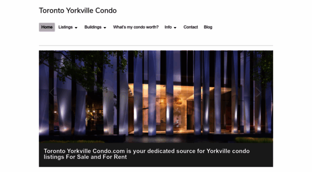 torontoyorkvillecondo.com