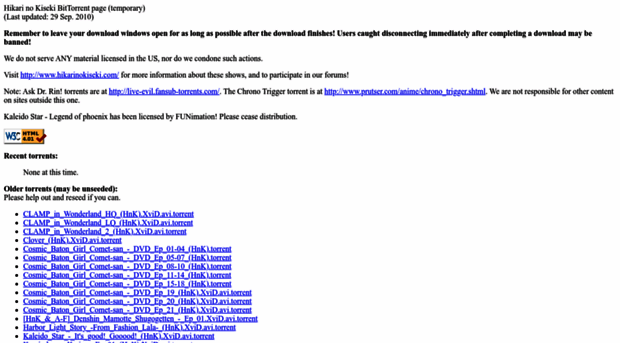torrents.hikarinokiseki.com