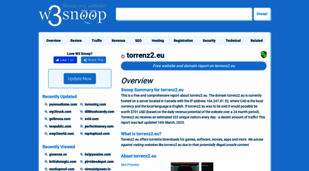 torrenz2.eu.w3snoop.com