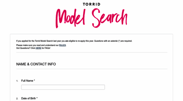 torrid2018casting.castingcrane.com