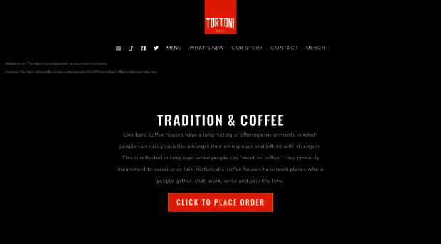 tortonicaffe.com