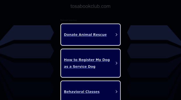 tosabookclub.com