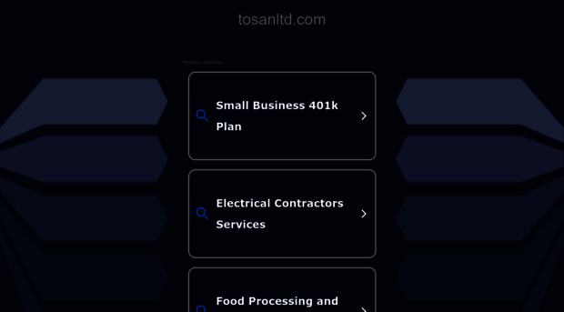 tosanltd.com