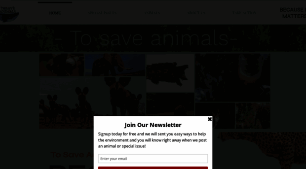 tosaveanimals.com