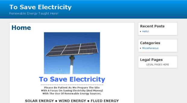 tosaveelectricity.com