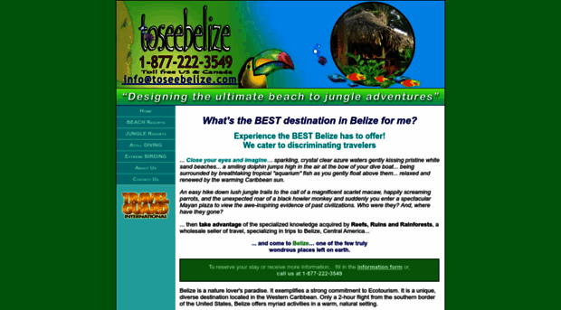 toseebelize.com