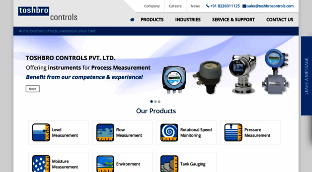 toshbrocontrols.com