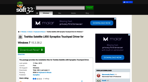 toshiba-satellite-l850-synaptics-touchpad-driver-for-windows-7.soft32.com