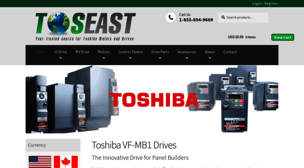 toshibadrivesandmotors.com