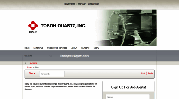 tosohquartz.applicantpro.com