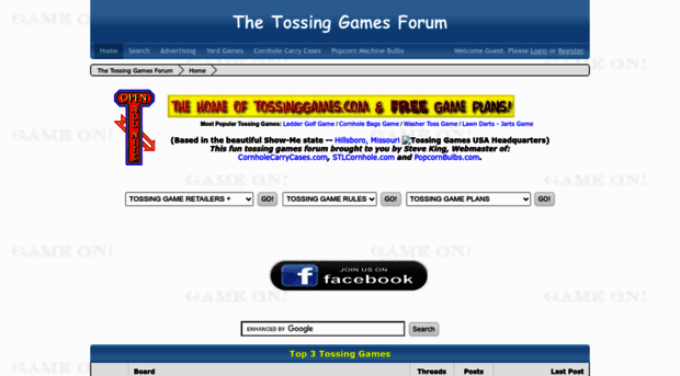 tossinggames.com