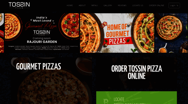 tossinpizza.com