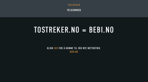 tostreker.no